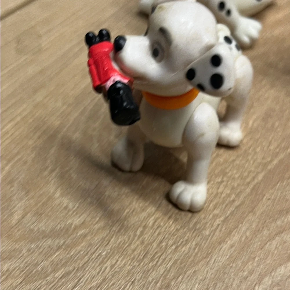 101 Dalmatian Movie Vintage Toy Set - White and Black